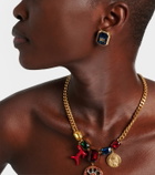 Dolce&Gabbana DG embellished clip-on earrings