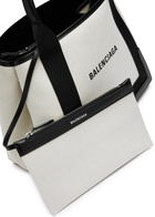 Balenciaga Cabas Small Canvas Tote, Canvas Bag, Natural - One Size