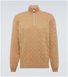 Brunello Cucinelli Half-zip cashmere sweater