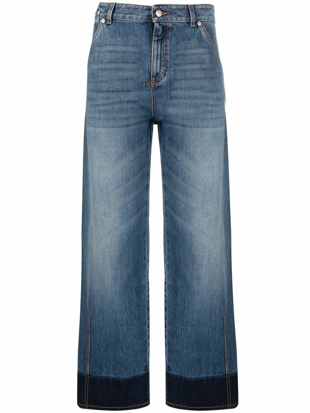 ALEXANDER MCQUEEN - Denim Cotton Jeans