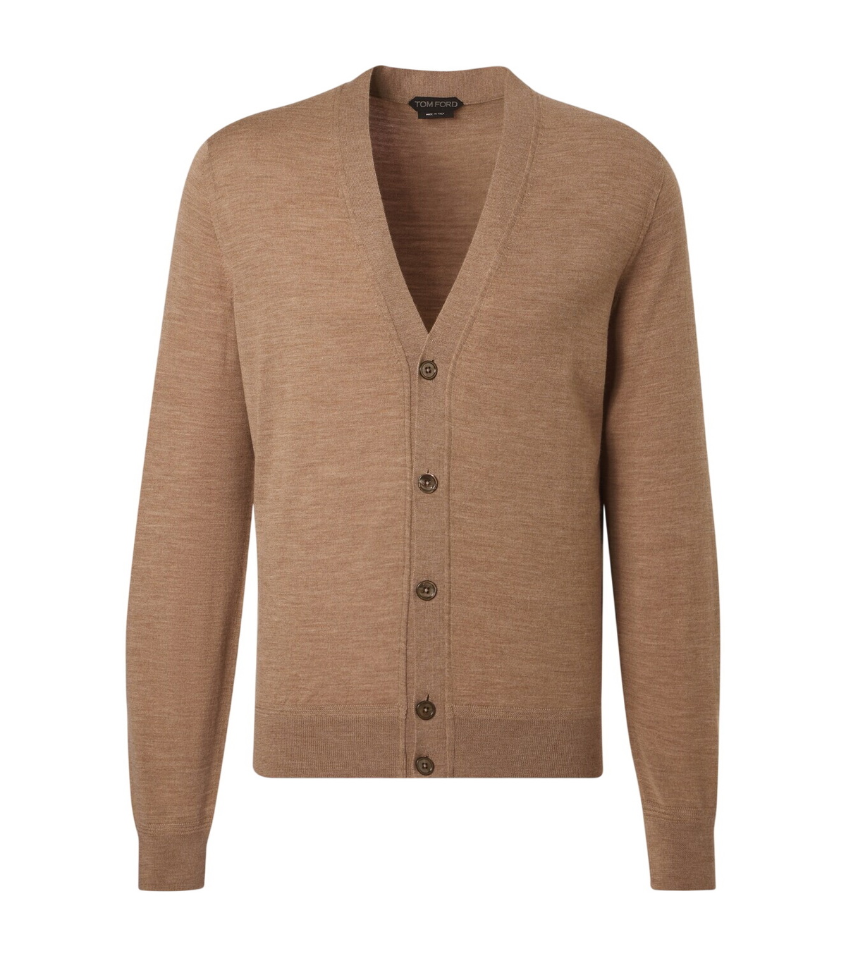 TOM FORD ベージュ Vネックセーター Tom Ford Cashmere and silk turtleneck sweater TOM FORD