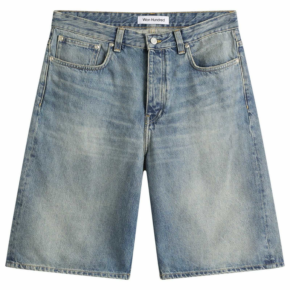 Won Hundred Men's Kayce Denim Shorts in Formost Blue