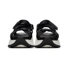 MM6 Maison Margiela Black Multi Strap Sandals