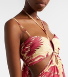 Johanna Ortiz Andalusian Rhythms printed silk maxi dress