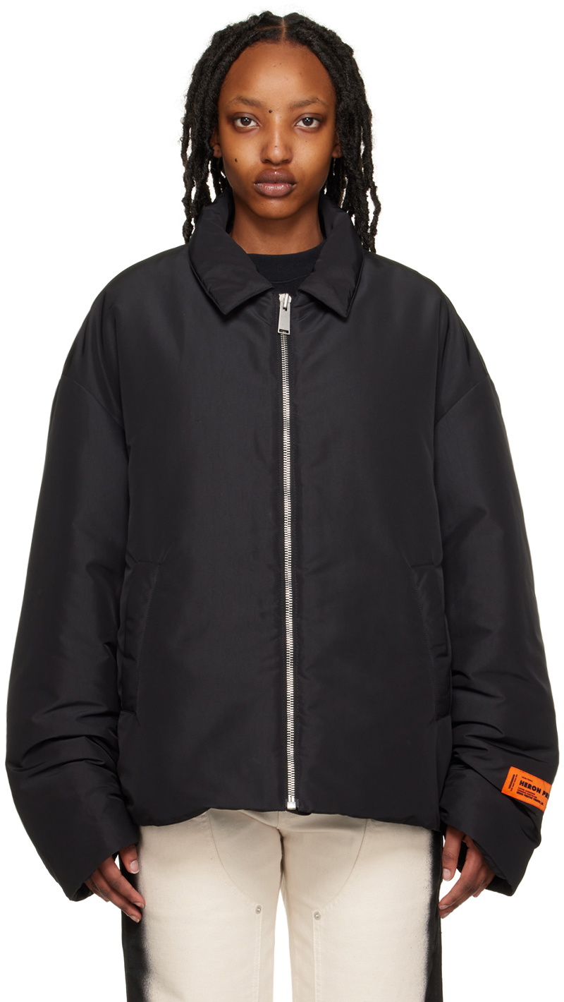Heron Preston Black Ex-Ray Jacket Heron Preston