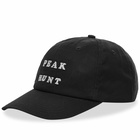 Nanga Men's Peak Hunt Embroidery Cap in Black