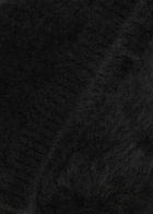 Lisa Yang Brushed Cashmere Beanie - Black - One Size