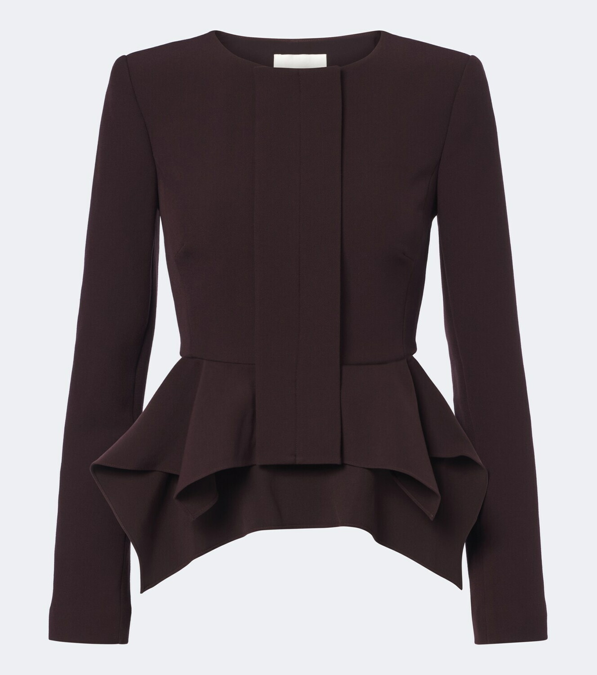 Roland Mouret Peplum crêpe jacket