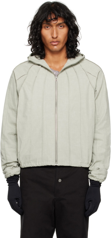 Photo: Tondolo Taupe Hooded Jacket