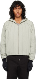 Tondolo Taupe Hooded Jacket