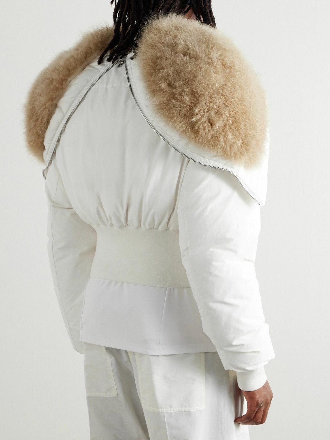 RICK OWENS MONCLER モンクレール Alice フードショートダウン RICK OWENS MONCLER モンクレール Alice フードショートダウン