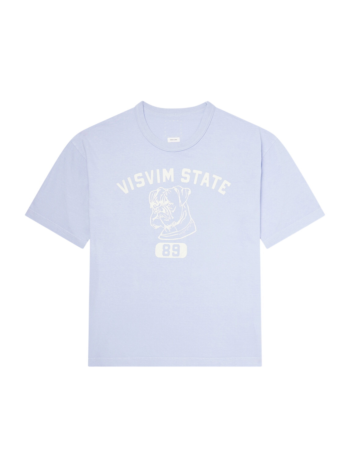 visvim Navy Jumbo Crash T-Shirt Visvim