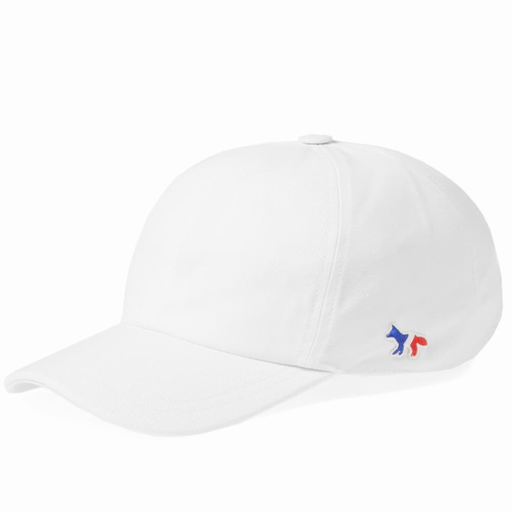 Photo: Maison Kitsuné Tricolour Fox 6 Panel Cap