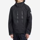 and wander 2.5L Hiker Rain Jacket in Black