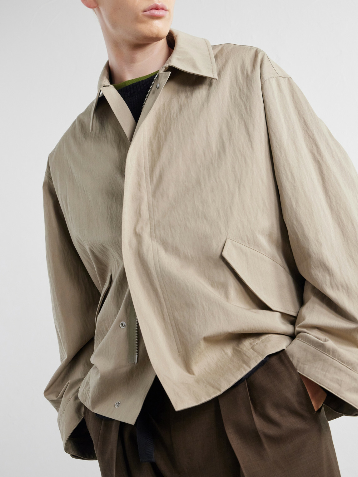 Studio Nicholson - Cotton-Blend Jacket - Neutrals