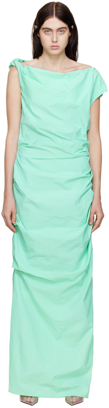 Paris Georgia SSENSE Exclusive Blue Remmy Maxi Dress Paris Georgia