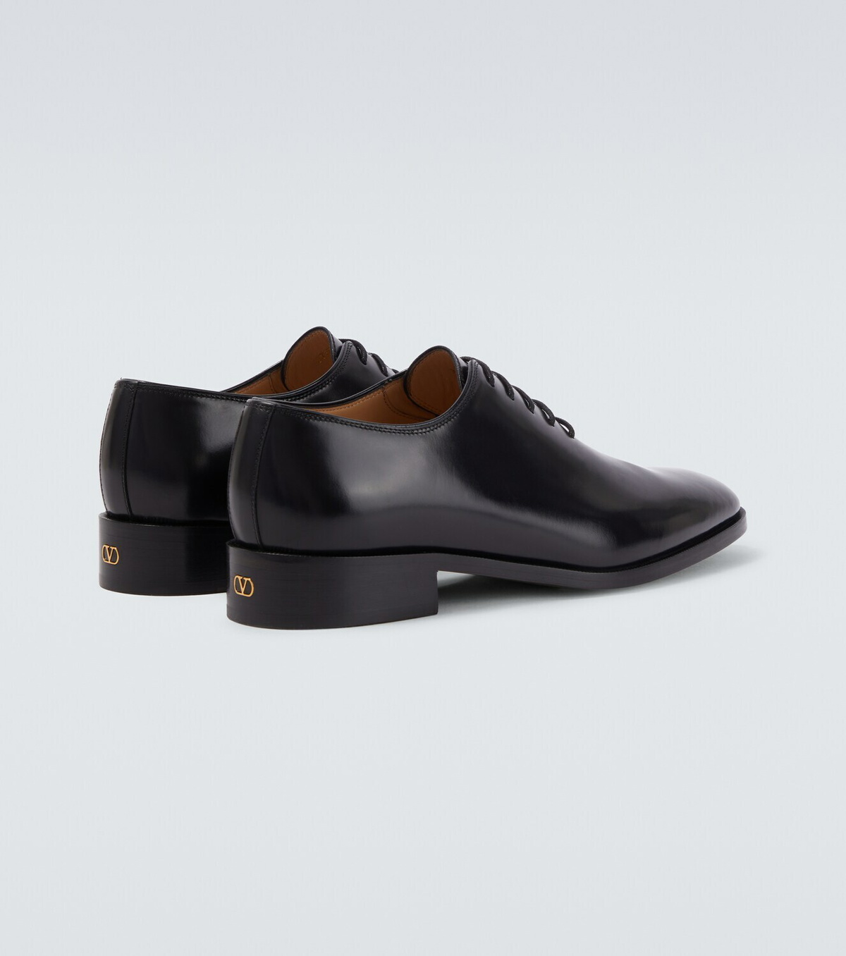 Valentino Garavani VLogo leather Derby shoes