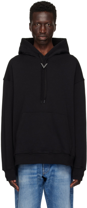 Photo: Valentino Black VLogo Hoodie