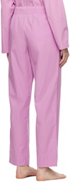 Tekla Pink Drawstring Pyjama Pants