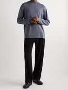 The Row - Elloroy Cotton and Cashmere-Blend Sweater - Gray
