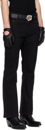 Ernest W. Baker Black Flare Jeans