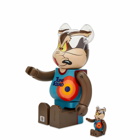 Medicom BE@RBRICK Wile E. Coyote 100% & 400% in Brown