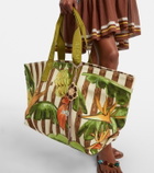Alémais Toucan Tango Large canvas tote bag
