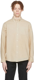 Nudie Jeans Beige Chuck Shirt