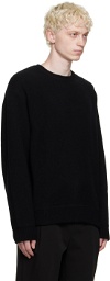 Wooyoungmi Black Crewneck Sweater