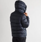 Moncler - Sassiere Quilted Shell Hooded Down Jacket - Blue