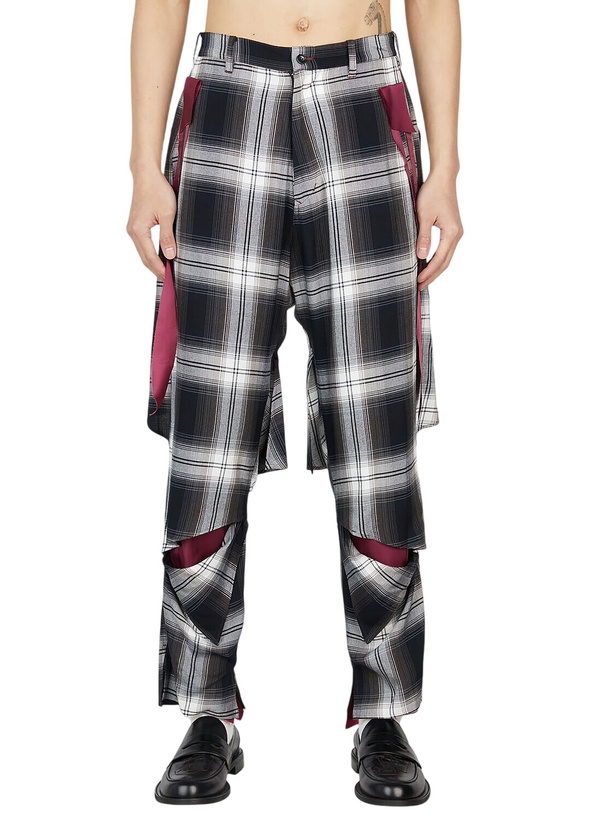 Photo: Sulvam Wide Slash Pants