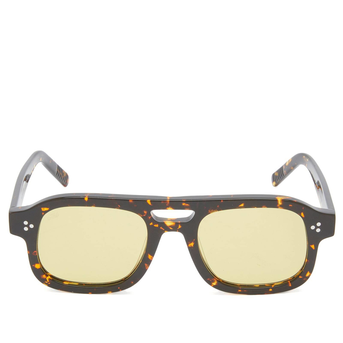 AKILA Dillinger Sunglasses in Tortoise/Yellow 