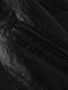 Enfants Riches Déprimés - Television Panelled Leather Jacket - Black