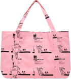 Sky High Farm Workwear Pink Insulation Print Tote