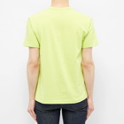 Comme des Garçons Play Men's Red Heart Logo T-Shirt in Green