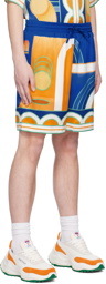 Casablanca Multicolor Printed Shorts