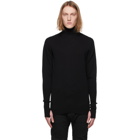 Boris Bidjan Saberi Black Knit Turtleneck