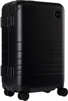 Monos Black Hybrid Carry-On Suitcase