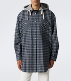 Miu Miu Checked cotton flannel overshirt