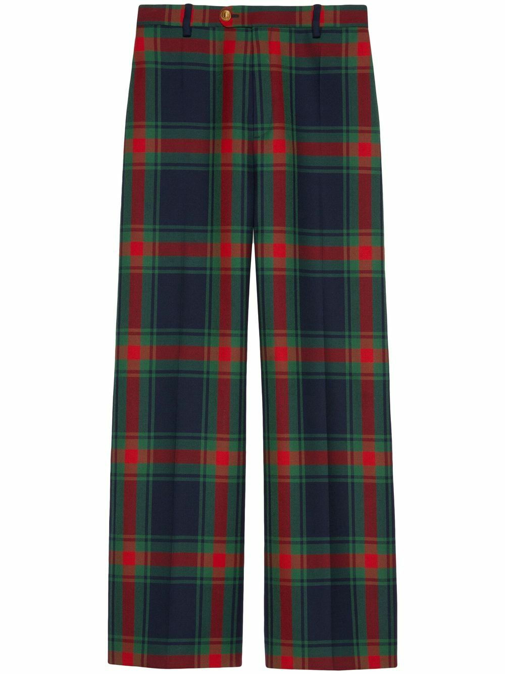 Wool trousers Gucci Multicolour size 38 IT in Wool - 41392740