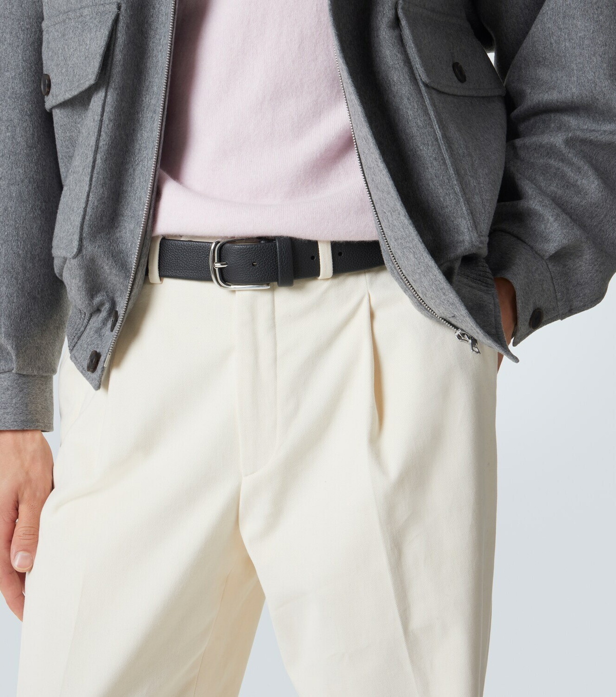 Kiton Leather belt