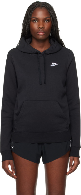 Photo: Nike Black Sportswear Club Fleece Hoodie