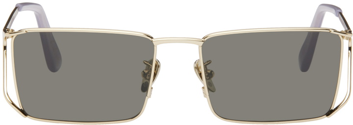 Photo: RETROSUPERFUTURE Gold Atlas Sunglasses