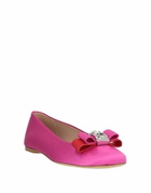 Casadei Womens Ballet flats Fuchsia