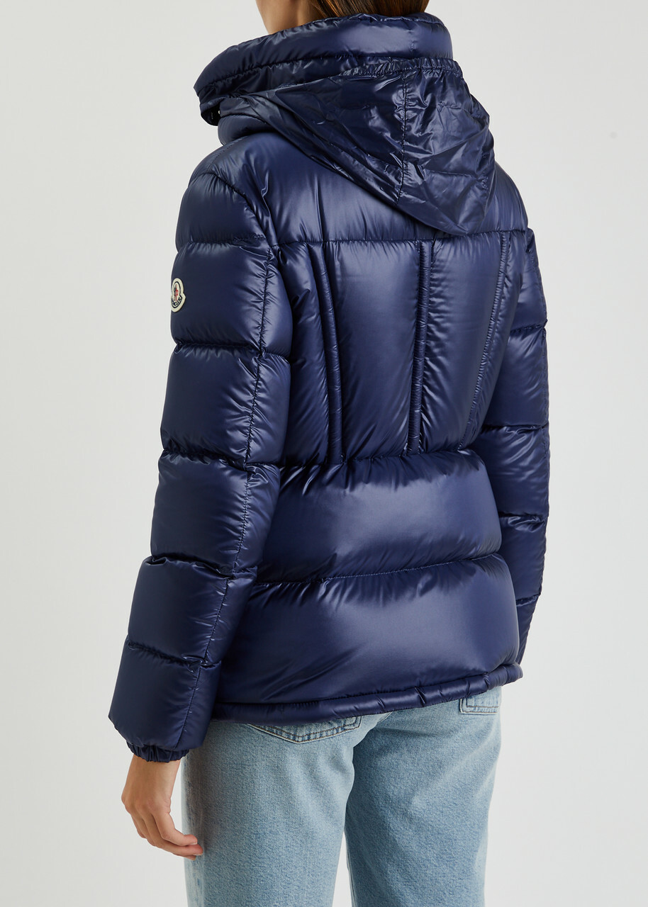 Moncler Douro Quilted Shell Jacket Navy Moncler