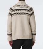 Arch4 Mr Frostvale Fair Isle cashmere cardigan