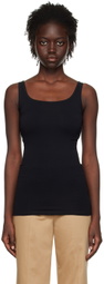 Theory Black Stretch Tank Top