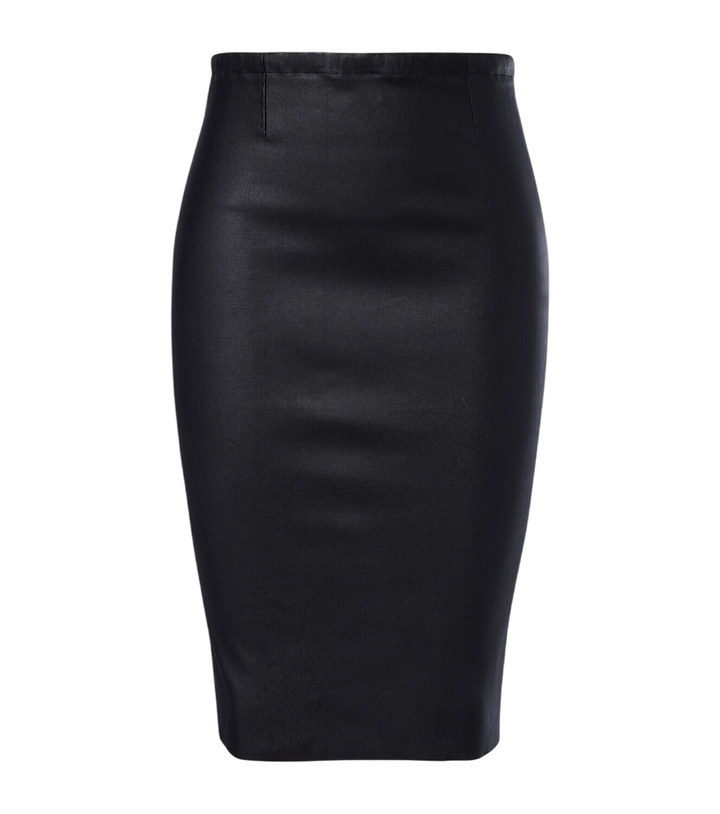 Photo: Stouls Gilda leather midi skirt