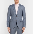 Paul Smith - Blue Soho Slim-Fit Wool-Sharkskin Suit Jacket - Men - Blue