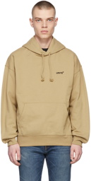 Levi's Brown Red Tab Sweats Hoodie